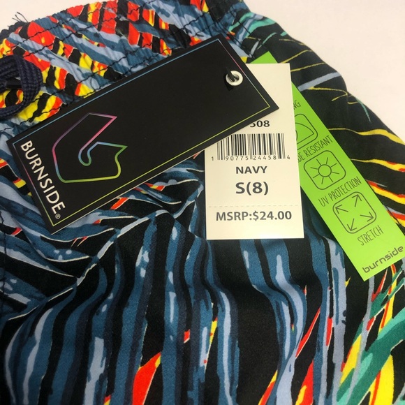 SwimTrunks NWT Boys Small (8) swim shorts - Picture 2 of 8